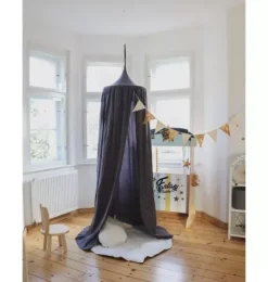 Janie and Jack Bedroom Furniture-“” Canopy anthracite and gold