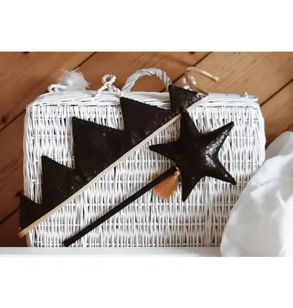 Janie and Jack Kids Accessories|Dress Up-“” Crown black sequins