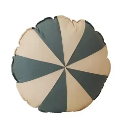 Janie and Jack Decorative Pillows And Throws|Seasonal Décor-&ldquo;&rdquo; Round Patchwork Pillow blue circus