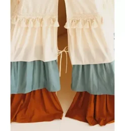 Janie and Jack Playroom|Bedroom Furniture-“” Teepee Tent with Frills and "Caramel Candy" Mat Set circus