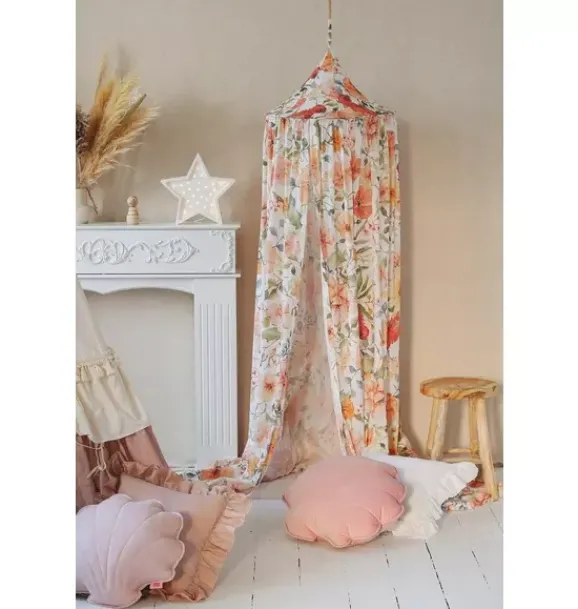 Janie and Jack Bedroom Furniture-“” Canopy flower power
