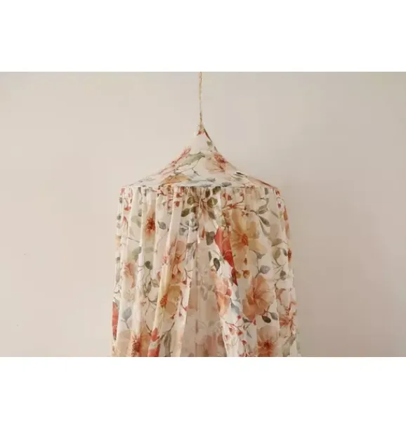 Janie and Jack Bedroom Furniture-“” Canopy flower power