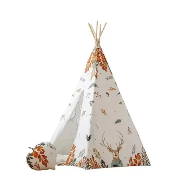 Janie and Jack Bedroom Furniture|Playroom-“” Teepee and Round Mat Set forest friends