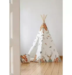 Janie and Jack Bedroom Furniture|Playroom-“” Teepee and Round Mat Set forest friends