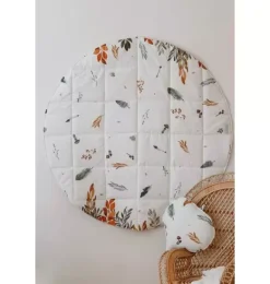 Janie and Jack Rugs-“” Round Cotton Mat forest friends