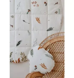 Janie and Jack Rugs-&ldquo;&rdquo; Round Cotton Mat forest friends