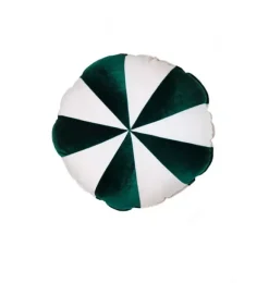 Janie and Jack Decorative Pillows And Throws|Seasonal Décor-&ldquo;&rdquo; Round Patchwork Pillow green circus