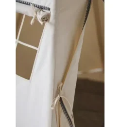 Janie and Jack Bedroom Furniture|Playroom-“” Teepee Tent with Pompoms grey pompoms