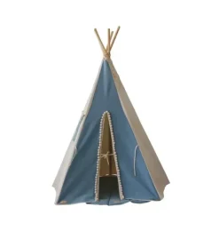 Janie and Jack Bedroom Furniture|Playroom-&ldquo;&rdquo; Teepee Tent with Pompoms jeans