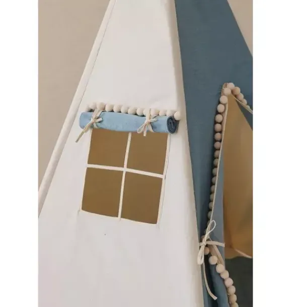 Janie and Jack Bedroom Furniture|Playroom-“” Teepee Tent with Pompoms jeans