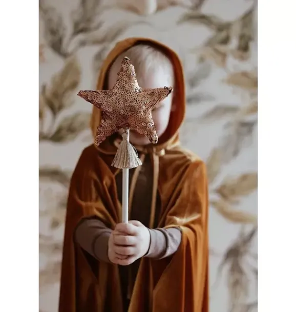 Janie and Jack Kids Accessories|Dress Up-“Little Riding Hood” Magic Cape gold