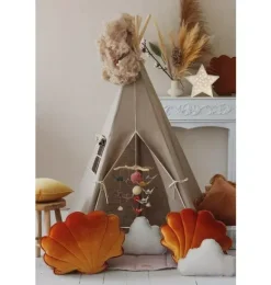 Janie and Jack Playroom|Bedroom Furniture-“” Teepee Tent natural linen
