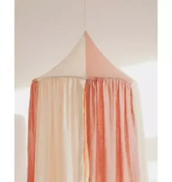 Janie and Jack Bedroom Furniture-&ldquo;&rdquo; Canopy powder pink circus