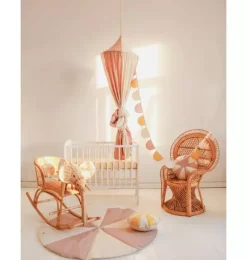 Janie and Jack Bedroom Furniture-&ldquo;&rdquo; Canopy powder pink circus