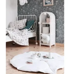 Janie and Jack Bedroom Furniture|Playroom-“” Teepee Tent with Frills and "White" Leaf Mat Set shabby chic