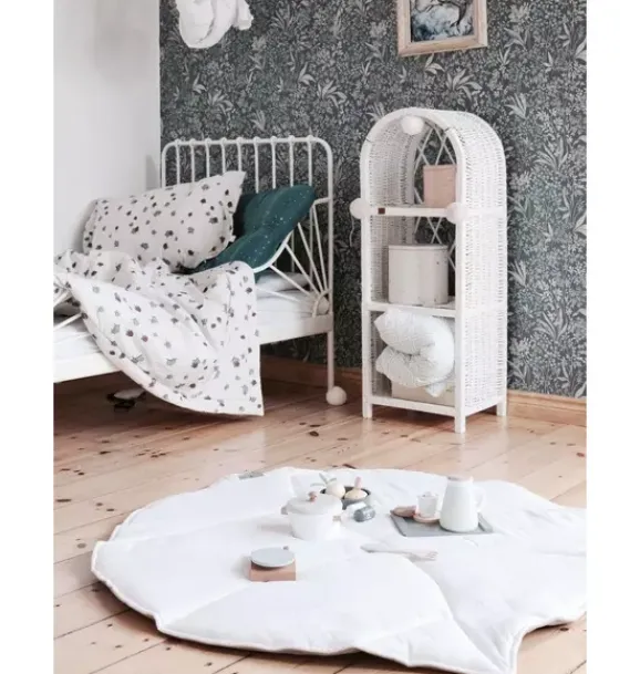 Janie and Jack Bedroom Furniture|Playroom-“” Teepee Tent with Frills and "White" Leaf Mat Set shabby chic