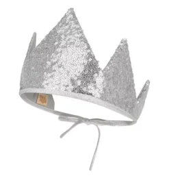 Janie and Jack Kids Accessories|Dress Up-&ldquo;&rdquo; Crown silver sequins