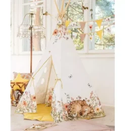 Janie and Jack Bedroom Furniture|Playroom-“” Teepee Tent wildflowers