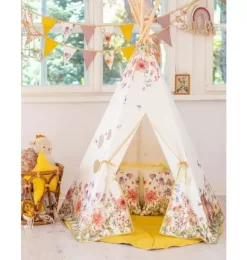 Janie and Jack Bedroom Furniture|Playroom-“” Teepee Tent wildflowers