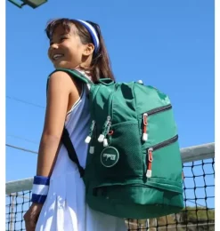 Janie and Jack Backpacks|Kids Accessories-Lenox Tennis Bag evergreen