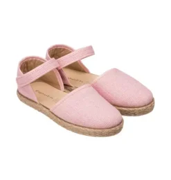 Janie and Jack Kids Shoes|Shoes-Linen Classic Espadrille Pink