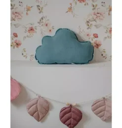 Janie and Jack Decorative Pillows And Throws|Seasonal Décor-Linen &ldquo;&rdquo; Cloud Pillow eye of the sea