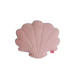 Janie and Jack Decorative Pillows And Throws|Seasonal Décor-Linen &ldquo;&rdquo; Shell Pillow powder pink