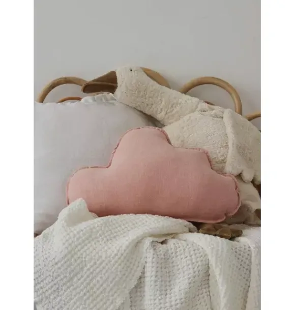 Janie and Jack Decorative Pillows And Throws|Seasonal Décor-Linen “” Cloud Pillow powder pink