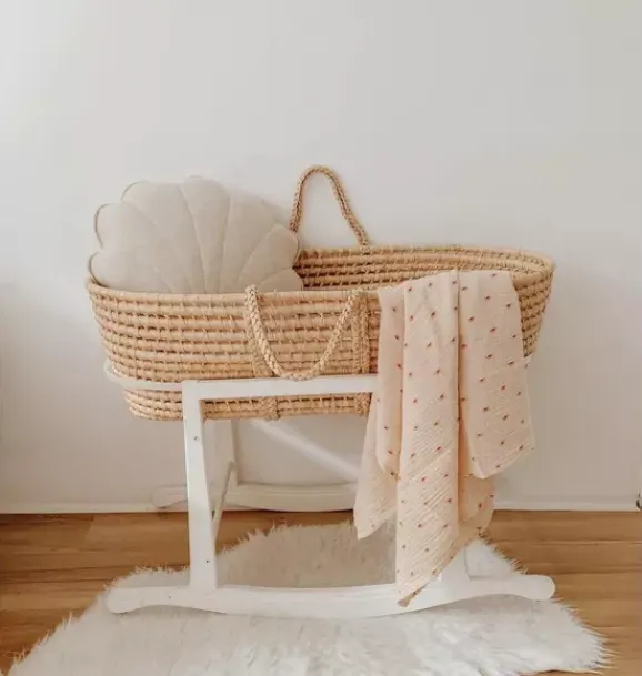 Janie and Jack Decorative Pillows And Throws|Seasonal Décor-Linen "” Shell Pillow sand