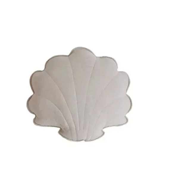 Janie and Jack Decorative Pillows And Throws|Seasonal Décor-Linen "” Shell Pillow sand