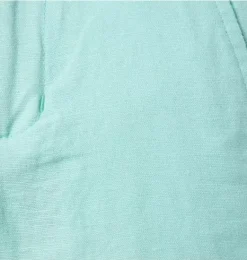 Janie and Jack Shorts-Linen-Cotton Short mint chip