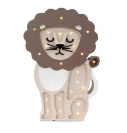 Janie and Jack Lighting-Lion Lamp beige