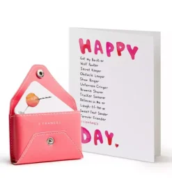 Janie and Jack Stationery-Little Notes&reg; Frannie Pack - bubblegum