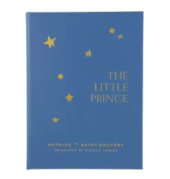 Janie and Jack Books-LITTLE PRINCE  LEATHER EDITION blue