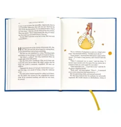 Janie and Jack Books-LITTLE PRINCE LEATHER EDITION blue
