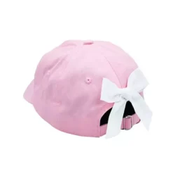 Janie and Jack Kids Accessories-Little Sister Bow Baseball Hat pink