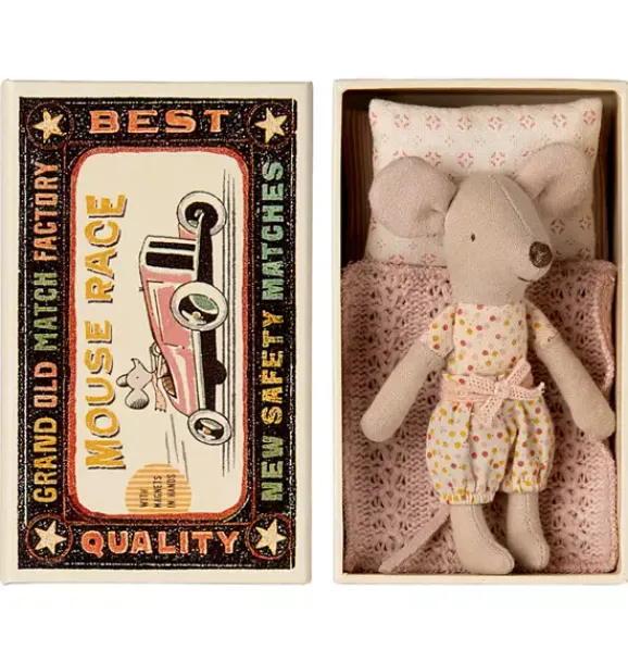 Janie and Jack Dolls-Little Sister, Mouse in Matchbox multi