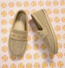 Janie and Jack Kids Shoes|Shoes-Loafer Espadrille beige