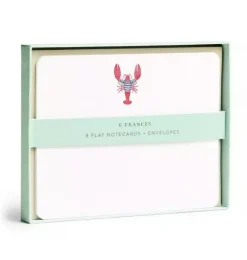 Janie and Jack Stationery-Lobster Flat Notes multi