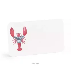 Janie and Jack Stationery-Lobster Little Notes&reg; multi