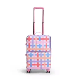 Janie and Jack Kids Accessories-Logan Carry-On Suitcase multi plaid