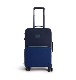 Janie and Jack Kids Accessories|Luggage-Logan Carry-On Suitcase navy