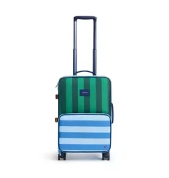 Janie and Jack Kids Accessories-Logan Carry-On Suitcase stripe