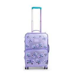 Janie and Jack Kids Accessories-Logan Carry-On Suitcase butterfly