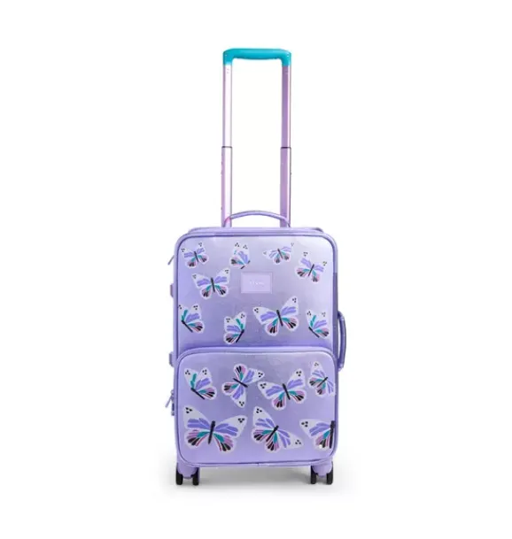 Janie and Jack Kids Accessories-Logan Carry-On Suitcase butterfly