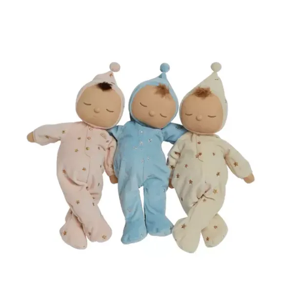 Janie and Jack Dolls-Lullaby Dozy Dinkums - Luna - ballet pink