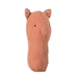 Janie and Jack Baby Accessories-Lullaby Friend Rattles, Piggy pink
