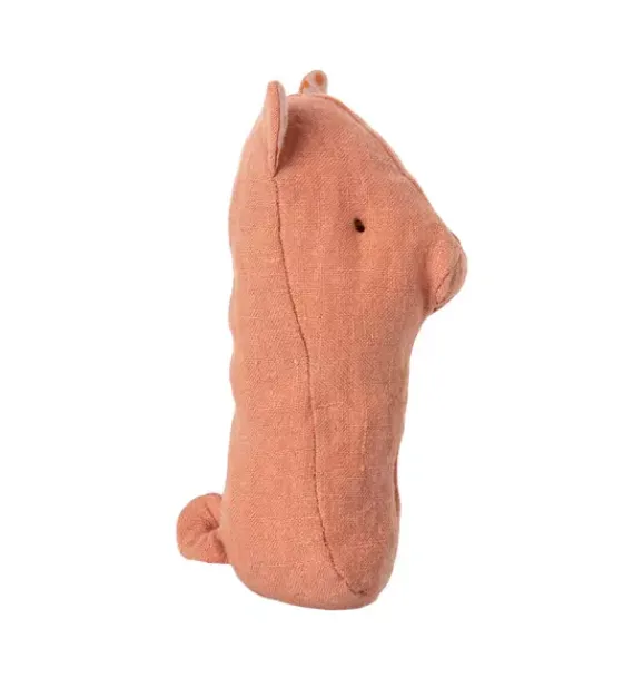 Janie and Jack Baby Accessories-Lullaby Friend Rattles, Piggy pink