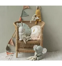 Janie and Jack Baby Accessories-Lullaby Friends, Elephant - iron grey