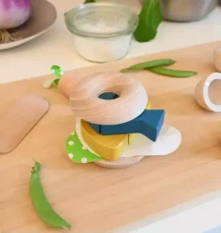 Janie and Jack Development Toys-Mamagoto Bagel Picnic Play Set multi